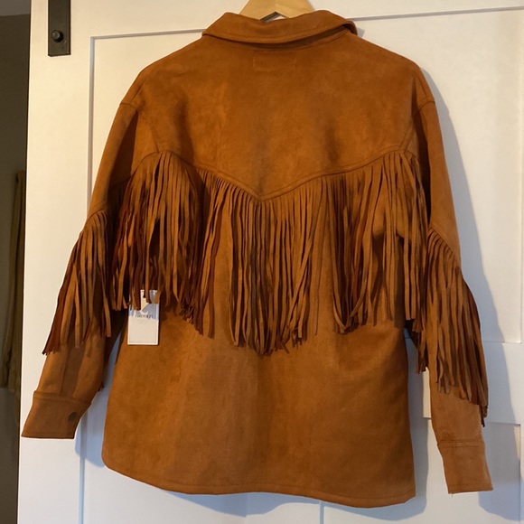 Forever 21 western fringe Shacket - Picture 4 of 5
